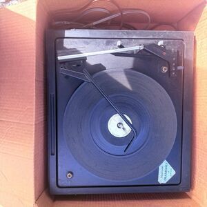 Vintage 1970s BSR McDonald 5500 Turntable Record Player - Made in Great Britain